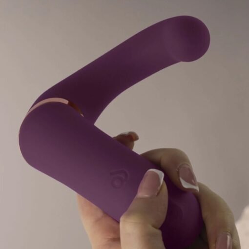ROCKS-OFF - GEMINI DOPPIO VIBRATORE STIMOLATORE DEL CLITORIDE PUNTO G VIOLA - immagine 4