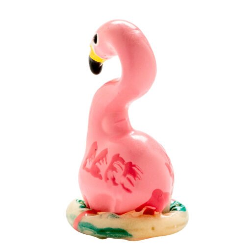 CONDOMERIE - PRESERVATIVI NOVITÀ DIPINTI A MANO ROSA FENICOTTERO - immagine 3