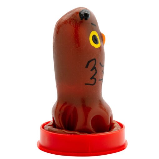 CONDOMERIE - PRESERVATIVI NOVITÀ DIPINTI A MANO GUFO - immagine 2