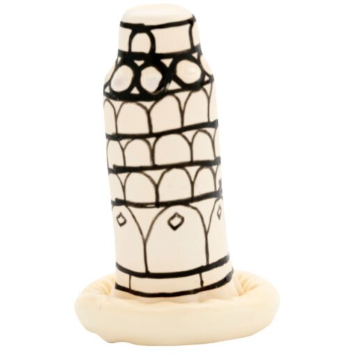 CONDOMERIE - PRESERVATIVI NOVITÀ DIPINTI A MANO TORRE DI PISA - immagine 4