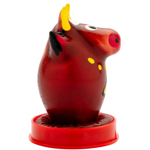 CONDOMERIE - PRESERVATIVI NOVITÀ DIPINTI A MANO MODELLO TORO 1 - immagine 2