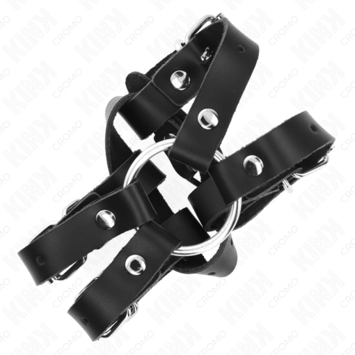 KINK - ANELLO PER PENE CON CINGHIE MULTIPLE REGOLABILI - immagine 3