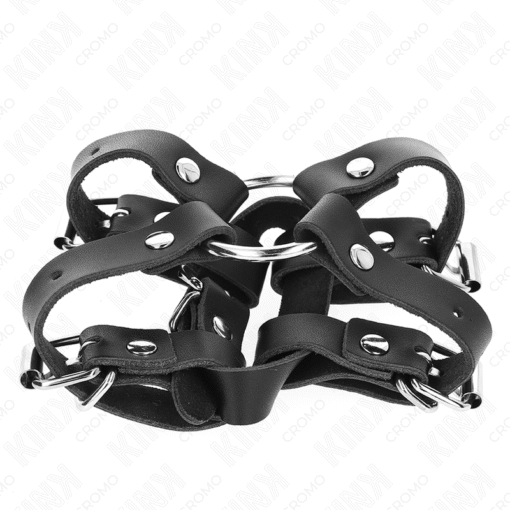 KINK - ANELLO PER PENE CON CINGHIE MULTIPLE REGOLABILI - immagine 4