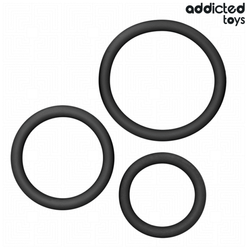 ADDICTED TOYS - SET DI ANELLI IN SILICONE MODELLO 2 - immagine 5