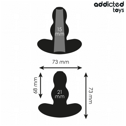 ADDICTED TOYS - TAPPO ANALE CAVO TAGLIA S 7,3 CM - immagine 4