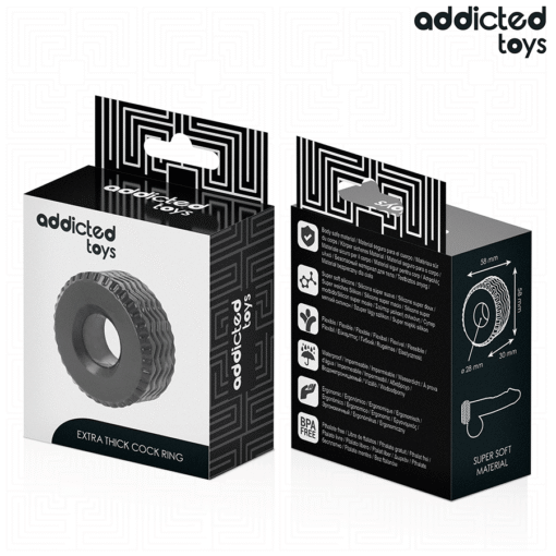 ADDICTED TOYS - ANELLO PER IL PENE EXTRA SPESSO - immagine 7
