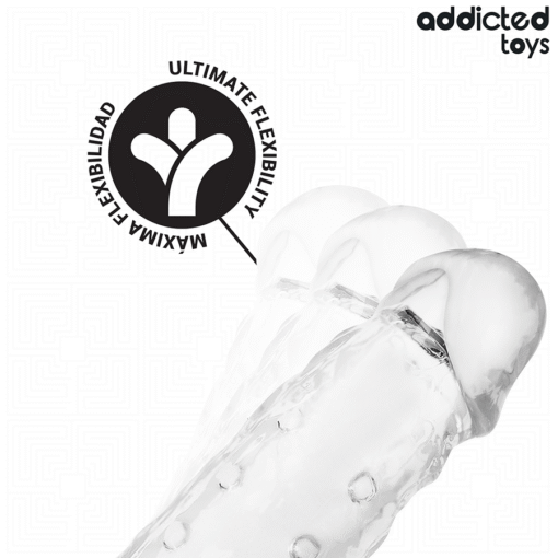 ADDICTED TOYS - ESTENSIONE PENE TRASPARENTE TAGLIA S 23 CM - immagine 5