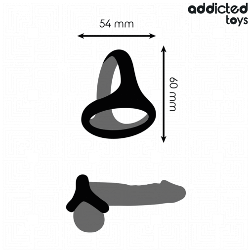 ADDICTED TOYS - ANELLO PER PENE TRIPLO SPESSO - immagine 4