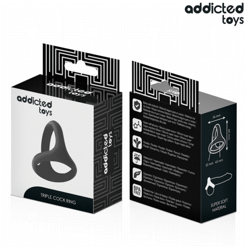 ADDICTED TOYS - ANELLO PER PENE TRIPLO SPESSO - immagine 7