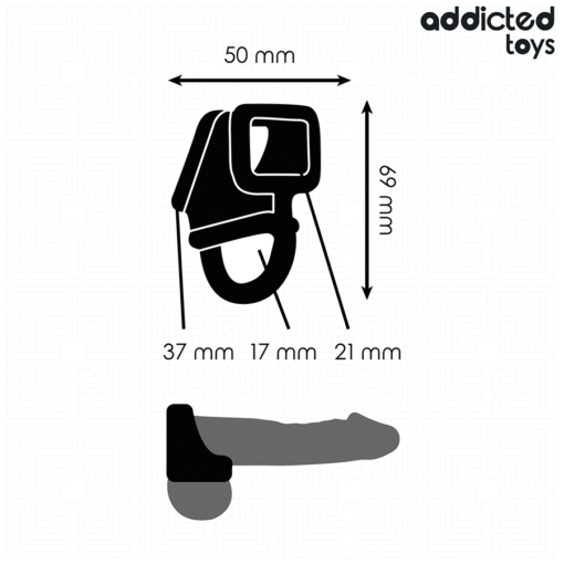 ADDICTED TOYS - ANELLO PER GABBIA PER PENE - immagine 4