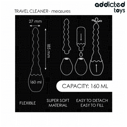 ADDICTED TOYS - DETERGENTE DA VIAGGIO MODELLO 2 - immagine 5