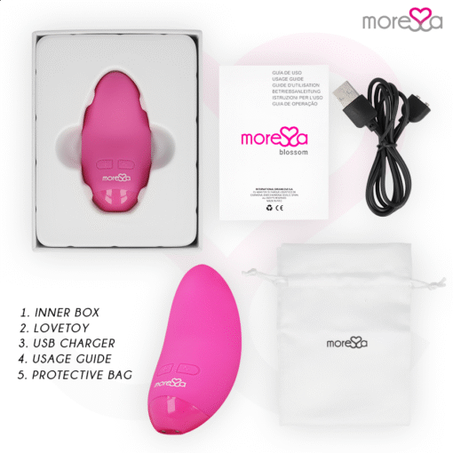 MORESSA - VIBRATORE BLOSSOM ROSA - immagine 6