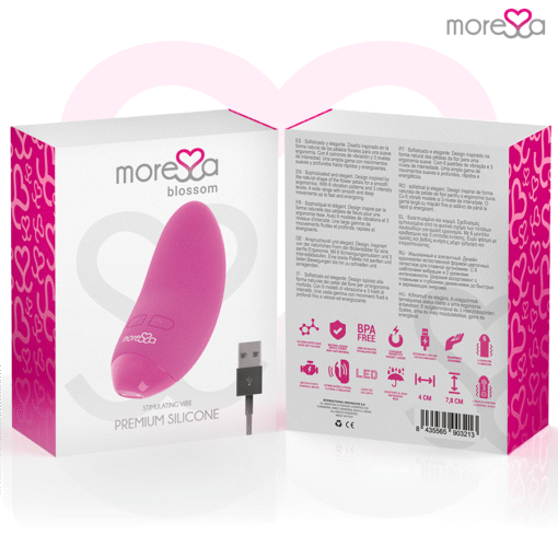MORESSA - VIBRATORE BLOSSOM ROSA - immagine 7