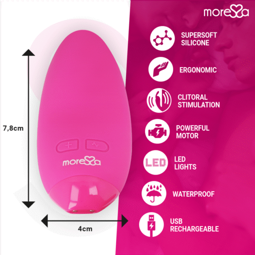 MORESSA - VIBRATORE BLOSSOM ROSA - immagine 4