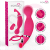 MORESSA - KIRK DUO ONDE STIMOLANTI + MASSAGGIATORE MULTIFUNZIONE IN SILICONE PREMIUM RICARICABILE