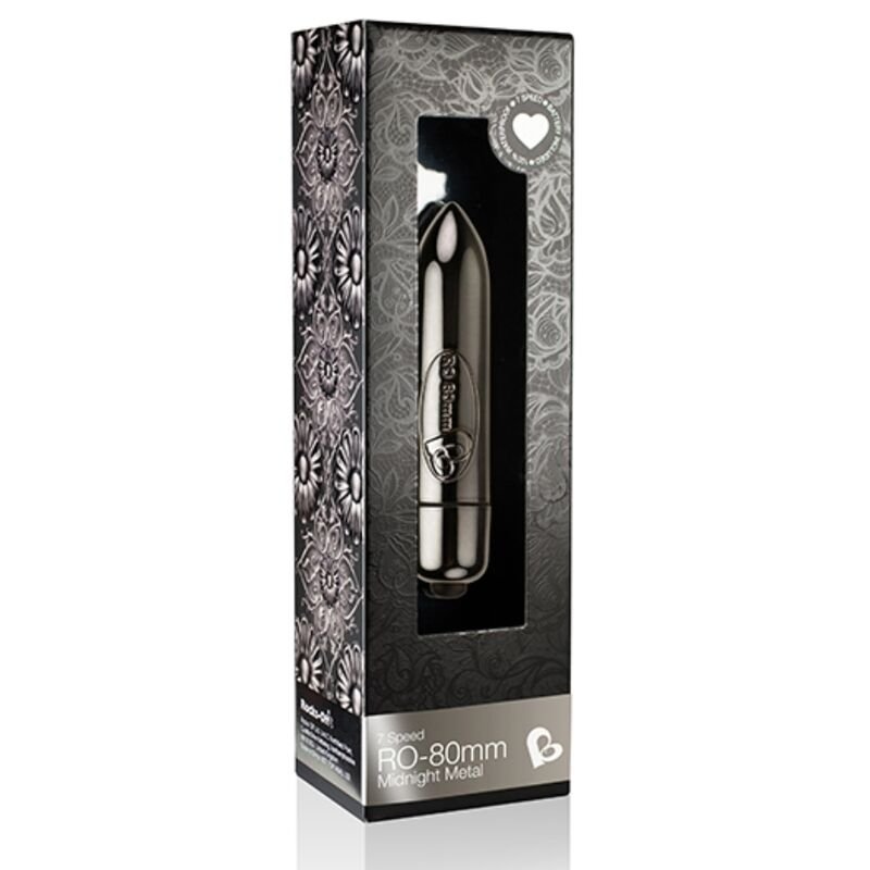 ROCKS-OFF - PALLONE VIBRANTE RO-80MM MIDNIGHT METAL - immagine 6