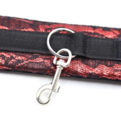 OHMAMA FETISH - MANETTE IN VELLUTO CON NASTRO IN NYLON - immagine 4