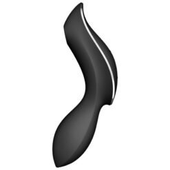 Alternative view of SATISFYER - VIBRATORE CURVY TRINITY 2 AIR PULSE NERO