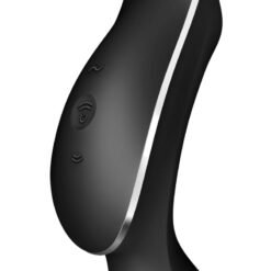 SATISFYER - VIBRATORE CURVY TRINITY 2 AIR PULSE NERO - immagine 3