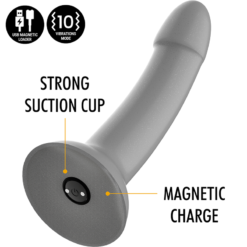 Alternative view of MYTHOLOGY - RUNE MAJESTIC DILDO S - VIBRATORE WATCHME COMPATIBILE CON TECNOLOGIA WIRELESS