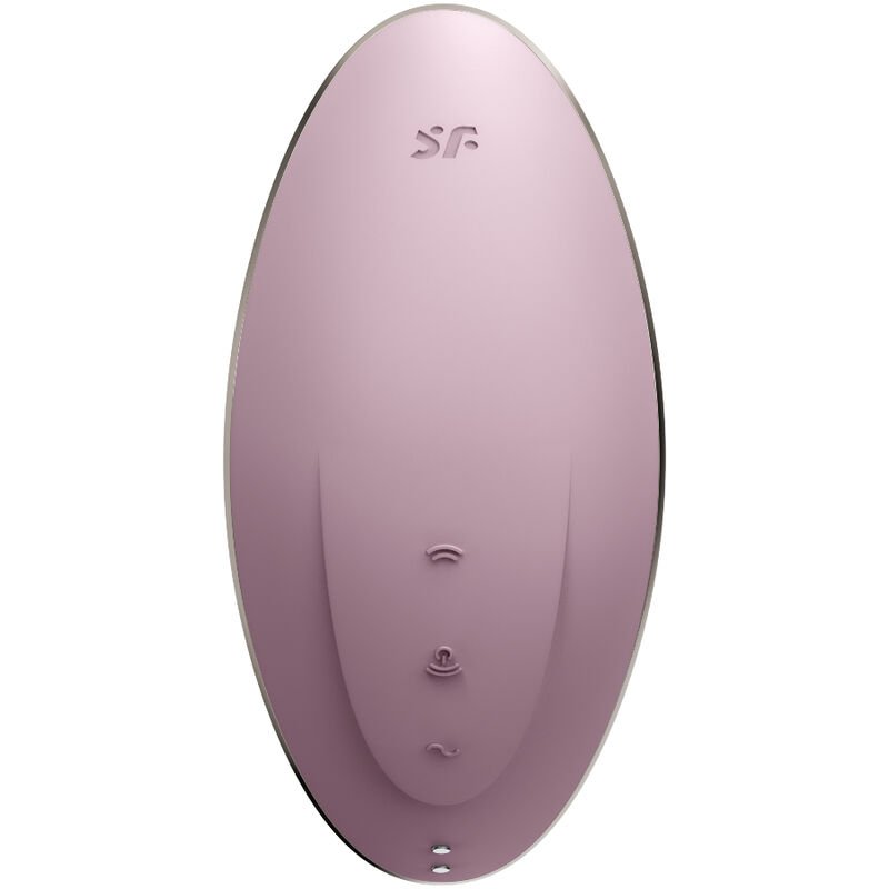 SATISFYER - VULVA LOVER 1 STIMOLATORE E VIBRATORE A IMPULSI D'ARIA VIOLA - immagine 3