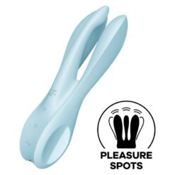 Alternative view of SATISFYER - THREESOME 1 VIBRATORE BLU