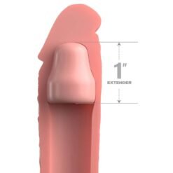 Alternative view of FANTASY X- TENSIONS - PIPEDREAMS MANICA 17,78 CM + 2,54 CM PLUG SKIN