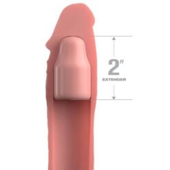 Alternative view of FANTASY X- TENSIONS - PIPEDREAMS SLEEVE 20,32 CM + 5,00 CM POLLICE PLUG SKIN