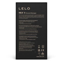 LELO - NEA 3 MASSAGGIATORE PERSONALE NERO - immagine 5