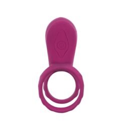 Alternative view of XOCOON - ANELLO STIMOLATORE DI COPPIA FUCSIA