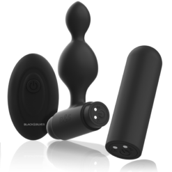 BLACK&SILVER - TELECOMANDO TELECOMANDO CON PLUG ANALE IN SILICONE PICCOLO TUCKER - immagine 4