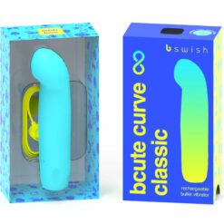 Alternative view of B SWISH - BCUTE CURVE INFINITE CLASSIC VIBRATORE RICARICABILE IN SILICONE BLU