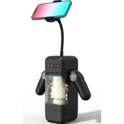 Alternative view of GAME CUP - MASTURBATORE A VIBRAZIONE SPINTA CON FUNZIONE RISCALDAMENTO E SUPPORTO MOBILE - NERO
