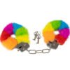 SPENCER & FLEETWOOD - MANETTE IN METALLO FODERATE ARCOBALENO
