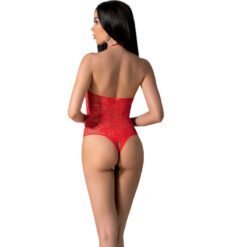 Alternative view of PASSION - BS094 BODYSTOCK ROSSO TAGLIA UNICA