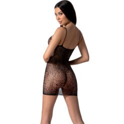 Alternative view of PASSION - BS096 BODYSTOCKING NERO TAGLIA UNICA