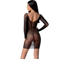 Alternative view of PASSION - BS101 BODYSTOCKING NERO TAGLIA UNICA