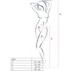 PASSION - S030 COLLANT CON REGGISENO NERO TAGLIA UNICA - immagine 7