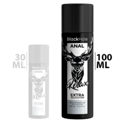 Alternative view of BLACK HOLE - GEL DILATAZIONE ANALE A BASE DI SILICONE 100 ML