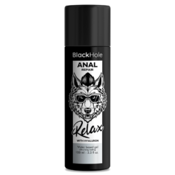 BLACK HOLE - RIPARATORE ANALE A BASE D'ACQUA RELAX CON IALURONICO 100 ML