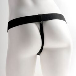 FETISH FANTASY SERIES - IMBRACATURA REGOLABILE PENE REALISTICO CON TESTICOLI RICARICABILI E VIBRATORE 15 CM - immagine 6