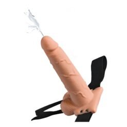 Alternative view of FETISH FANTASY SERIES - IMBRACATURA REGOLABILE PENE REALISTICO CON SFERE SQUIRTING 19 CM