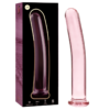 NEBULA SERIES BY IBIZA - MODELLO 9 DILDO IN VETRO BOROSILICATO ROSA 15.5 CM -O- 2.5 CM