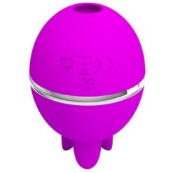 Alternative view of PRETTY LOVE - VIBRATORE IN SILICONE TONDO VIOLA GEMINI BALL