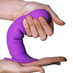 Alternative view of ADRIEN LASTIC - HITSENS 3 DILDO IN SILICONE VIOLA