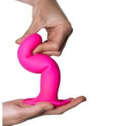 Alternative view of ADRIEN LASTIC - HITSENS 4 DILDO IN SILICONE FUCSIA