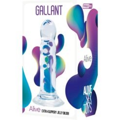 Alternative view of ALIVE - PENE REALISTICO GALLANT TRASPARENTE 14 CM