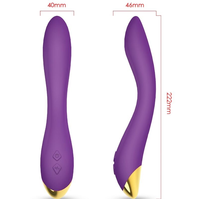 ARMONY - VIBRATORE FLAMINGO MULTIPOSIZIONE VIOLA - immagine 2