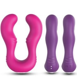 ARMONY - VIBRATORE SERAPH DOPPIO TELECOMANDO VIOLA - immagine 5