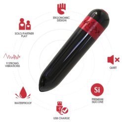 Alternative view of ARMONY - PROIETTILE VIBRATORE ROCKET NERO